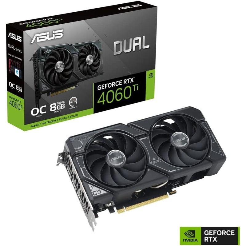 ASUS NVIDIA RTX4060TI 搭載 ビデオカード DUAL-RTX4060TI-O8G 国内正規代理店品｜moaa-2-store｜02