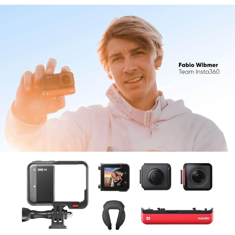 Insta360 ONE RS ツイン版 アクションカメラ レンズ交換式4Kブーストレンズ & 5.7K 360°レンズ独自技術FlowSt｜moaa-2-store｜08