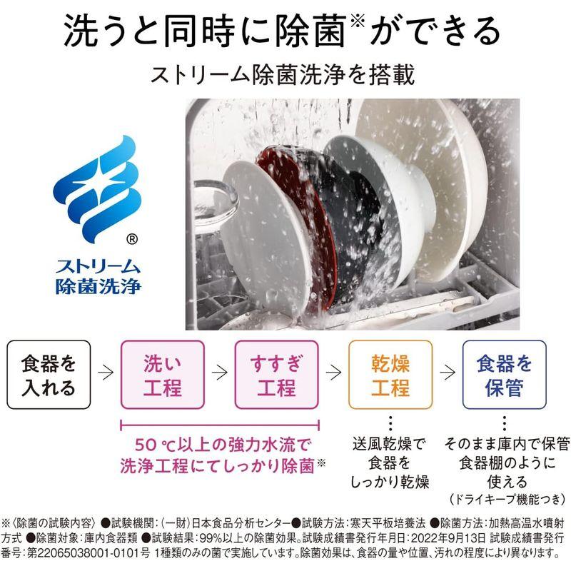 パナソニック 食器洗い乾燥機 SOLOTA NP-TML1-W タンク式 工事不要 コンパクトタイプ パーソナル食洗機 ホワイト｜moaa-2-store｜11