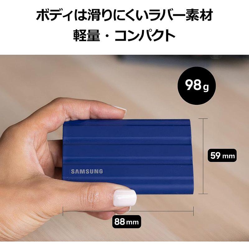 Samsung T7 Shield 1TB 外付けSSD 最大転送速度1,050MB/秒 USB3.2 Gen2(10Gbps, Type-｜moaa-2-store｜07