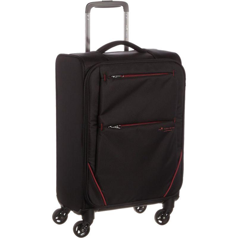 値打ち品 ヒデオワカマツ スーツケース ソフト フライII 超軽量 機内持ち込み可 85-76000 26L 55 cm 1.9kg ブラック