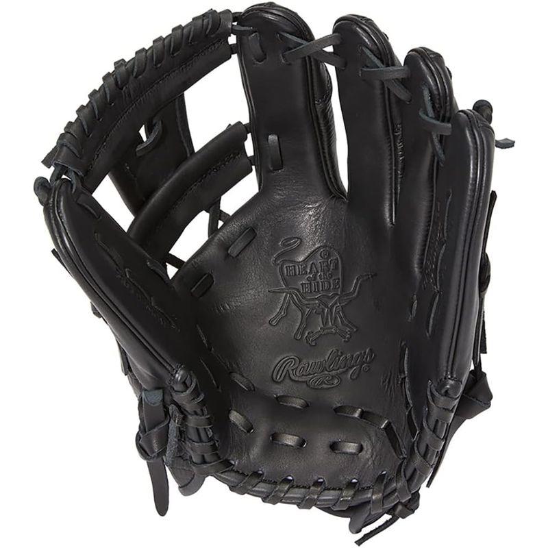 ローリングス(Rawlings) 野球 グラブ グローブ 大人用 軟式 HOH BLACK LABEL 内野手用 サイズ 11.25 GR3 サイズ Rawlings 野球 グラブ グローブ 大人用 軟式 HOH BLACK LABEL 内野手用 GR3