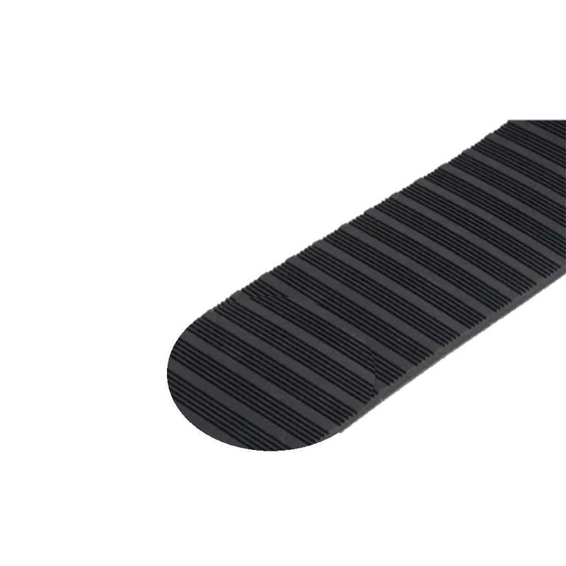 セーフラン　フォーク爪保護マグネットシート　2枚組　黒色　先端部R形状　長さカット可能　100x1040mm　厚7.2mm(マグネット部分1