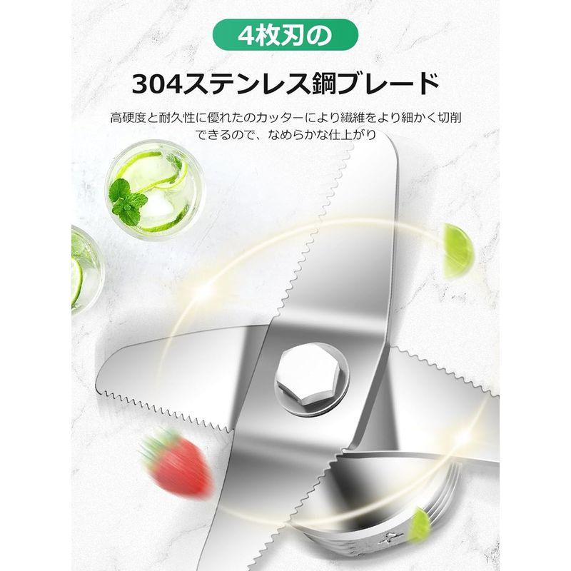 Huanyu 2200W ブレンダー 3L 業務用ミキサー 大容量 高速回転 一台多役 氷も砕ける 果物/野菜ジュース/離乳食/豆乳/スムー｜moaa-2-store｜06