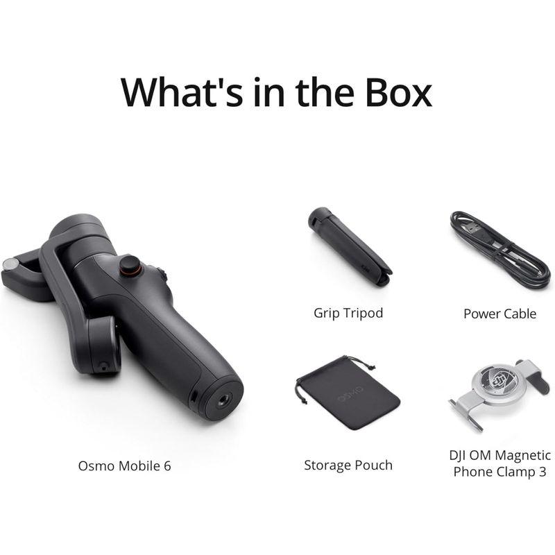 DJI ジンバル Osmo Mobile 6 スレートグレー国内正規品機能 