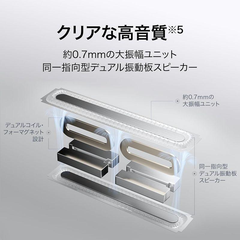 ファーウェイ Eyewear 2 スマートグラス ウェリントン型ハーフリム 