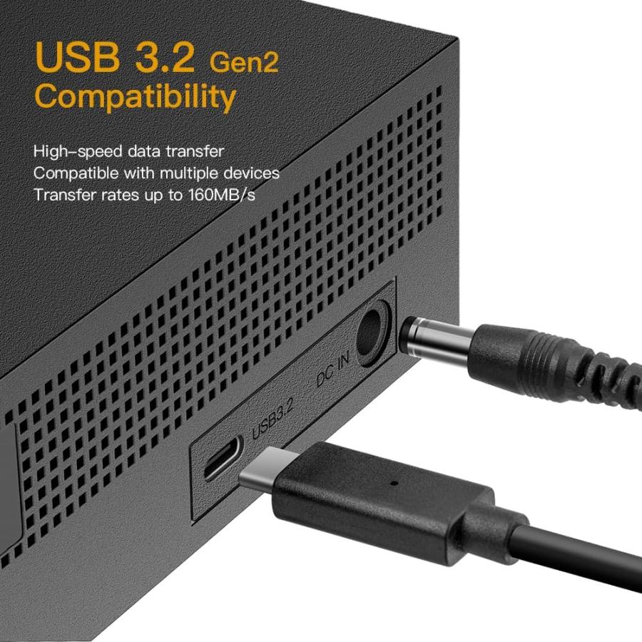 外付けハードディスク 14TB UnionSine 3.5インチ 外付けHDD USB3.0 