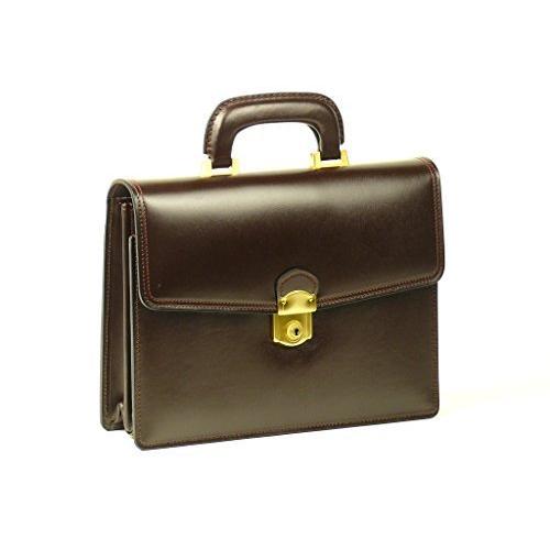 [淡路かばん工房] セカンドバッグ 本革 Ｂ５ -日本製- ＜ＥＧクラッチミニ スムース革＞ (チョコ) 自立 牛革 仕?