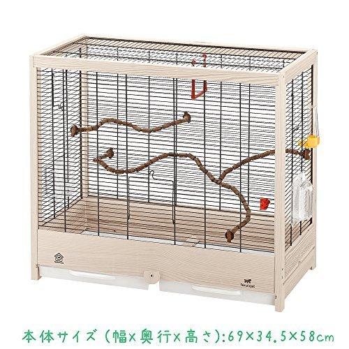 ファープラスト 鳥かご ジュリエッタ 5 ブラック 小型鳥用 