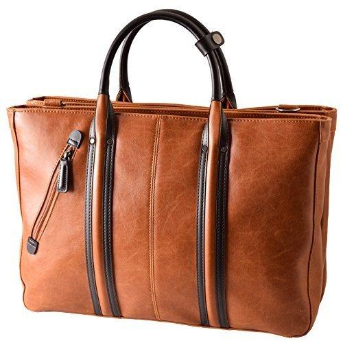 (バジェックス )BAGGEX VINTAGE ヴィンテージ ビジネストートバッグ B4 3層式 23-5459 (オレンジ) 