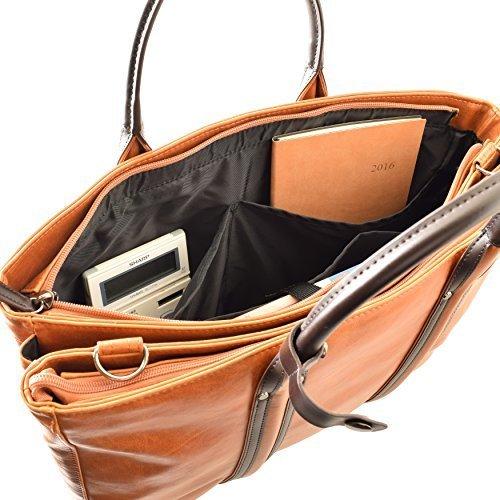 (バジェックス )BAGGEX VINTAGE ヴィンテージ ビジネストートバッグ B4 3層式 23-5459 (オレンジ) 