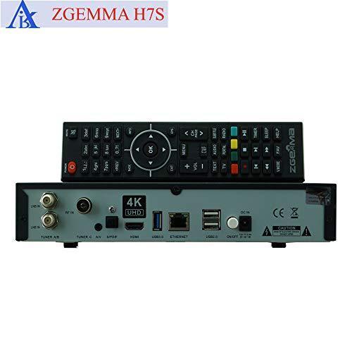 ZGEMMA H7S 新4K衛星放送 テレビ 受信機 Linux 2*DVB-S2X DVB-T2 C