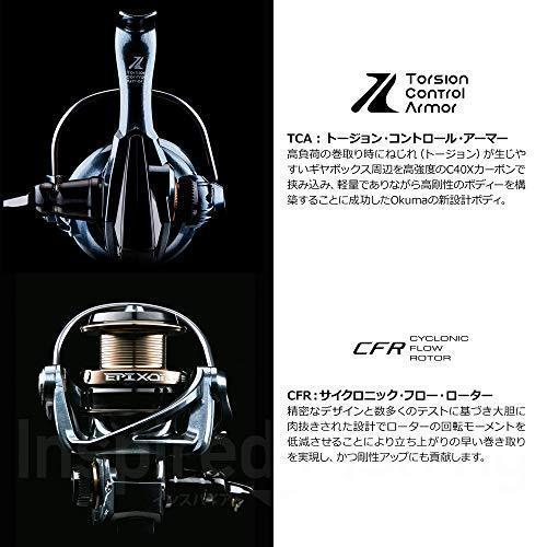 人気満点 オクマ Okuma スピニングリール Epxp 40 Plus Xt エピクサー Plus Xt Epixor セット 浅溝スプール スピニングリール Www Sohojapanesedining Com