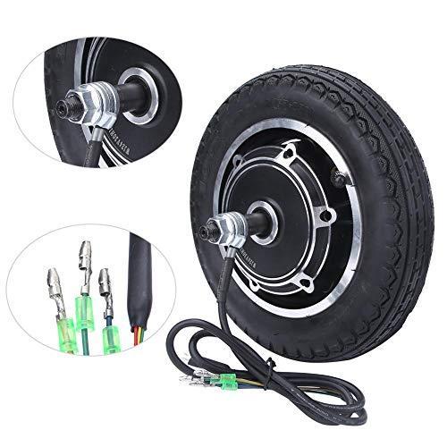 スクーター交換ホイール、24/36/48V 350W電動スクーターホイールモーターアルミ合金10インチ電動スクータータイ? 