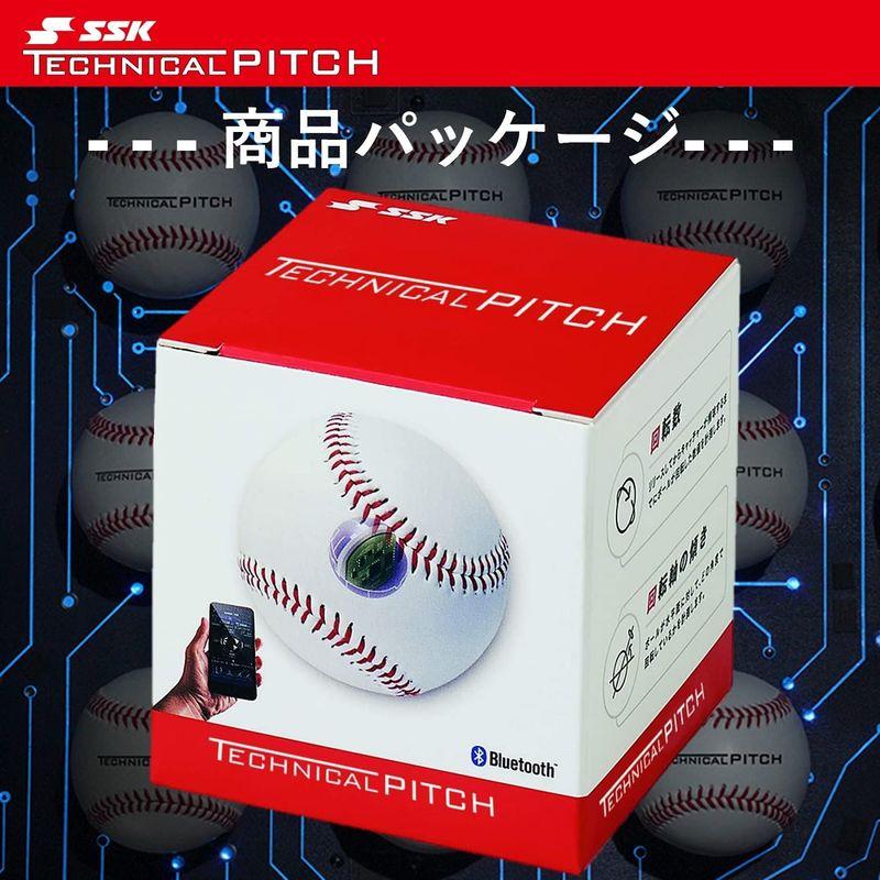 SSK(エスエスケイ) 野球 テクニカルピッチ 硬式野球 9軸センサー内蔵ボール 投球データ解析 Bluetooth4.1対応 TECHNI Bluetooth4 1対応 エスエスケイ 野球 テクニカルピッチ 硬式野球 9軸センサー内蔵ボール 投球データ解析 TECHNI 0以降