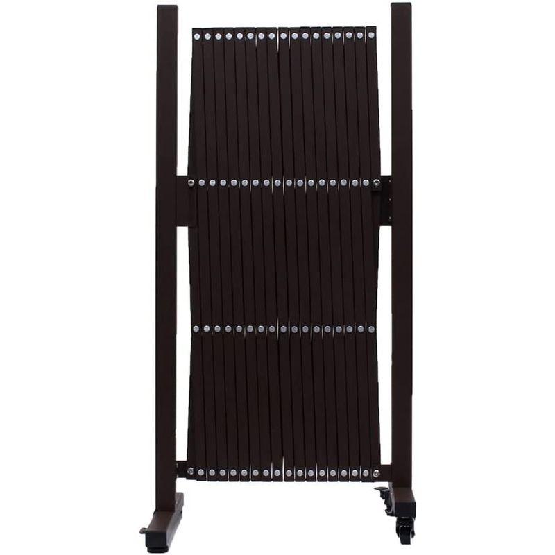 アルマックス(Almax) アルミ伸縮フェンスキャスター付き(ブラウン) 高さ1m×幅5m QXG-1050N 1台 Almax アルミ伸縮フェンスキャスター付き ブラウン 高さ1m×幅5m QXG 1050N 1台