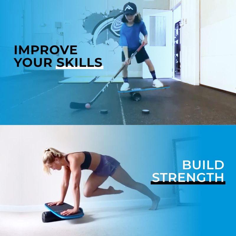 Revbalance リバランス 101 v2 - バランスボードスポーツトレーナー ブルー リバランス v2 バランスボードスポーツトレーナー ブルー