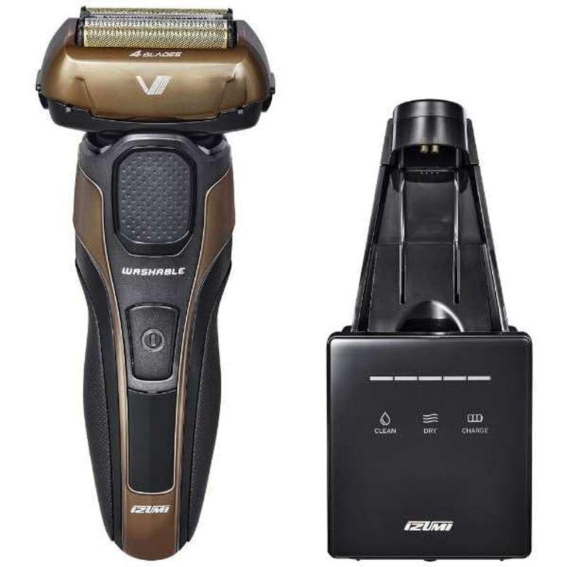 往復式シェーバー ハイエンドシリーズ 4枚刃洗浄器付きモデル ゴールド IZF-V972-N 4枚刃 /AC100V-240V ハイエンドシリーズ 4枚刃洗浄器付きモデル ゴールド IZF V972 4枚刃 /AC100V 240V