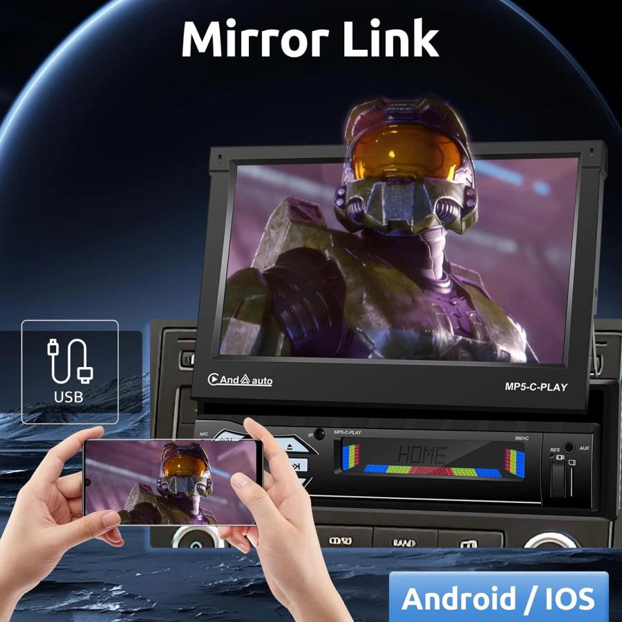 ７インチ ディスプレイオーディオ 1DIN CarPlay アンドロイドオート 7インチ ディスプレイオーディオ 1DIN CarPlay アンドロイドオート