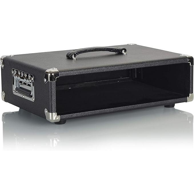 ゲーター ラックケース ヴィンテージアンプスタイル Retro Rack Series 2U ブラック GR-RETRORACK-2BK 【中古品】 (マウント用ネジ/ワッシャー付属)