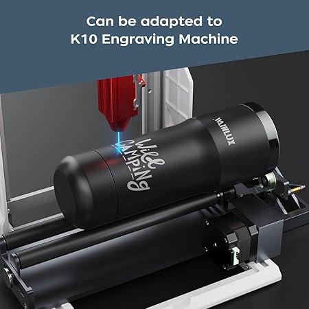 レーザー彫刻機K10向け レーザー回転ローラー レーザー彫刻機