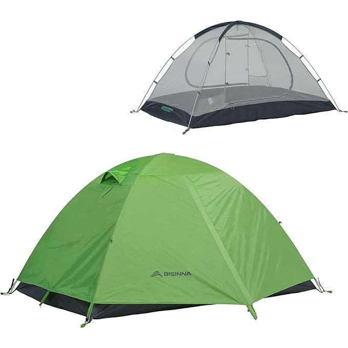 超軽量! 2人用軽量テント 防水 テント 2人用 二重層 超軽量2.16kg アウトドア キャンプ 登山 自立式