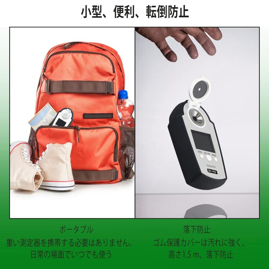 デジタル屈折メーター BRIX糖度計 飲用水飲料果園果汁糖分含有量