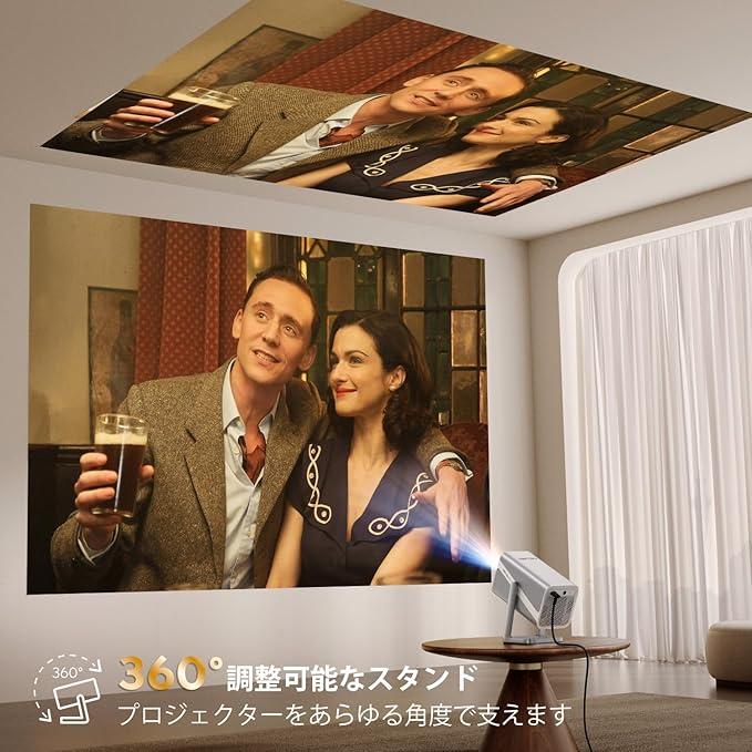 プロジェクター 家庭用 Netflixライセンス&20WDoIby対応 750ASNI 自動