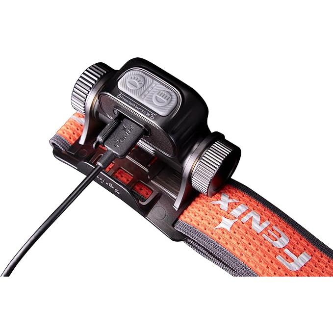 HM65R-T V2.0 ヘッドライト 最大1600ルーメン トレイルラン ナイトラン 18650バッテリー付属 USB-C充電式 回転式調整ヘッドバンド IP68防塵防水 ネビュラ_4