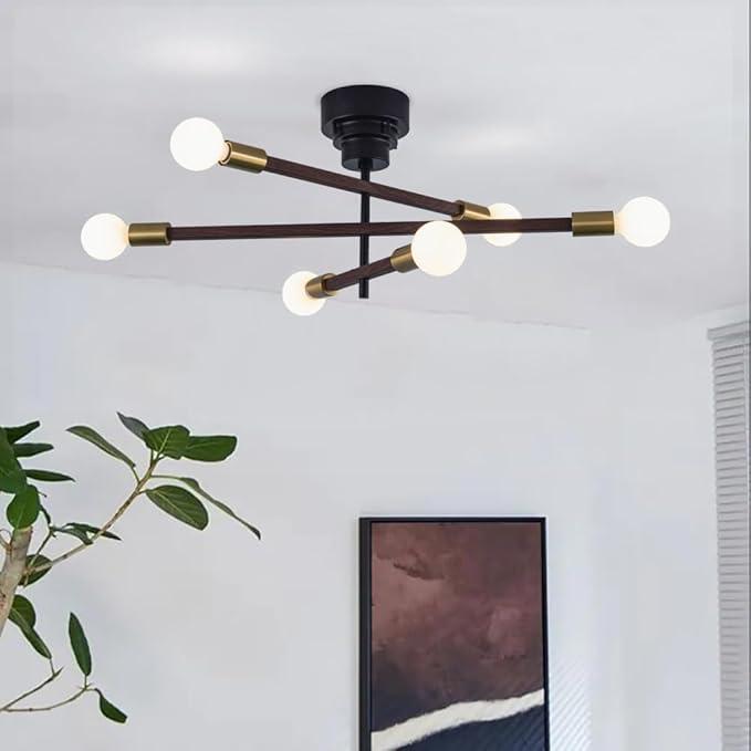 シーリングライト おしゃれ 北欧 6灯 LED対応 リビング ダイニング