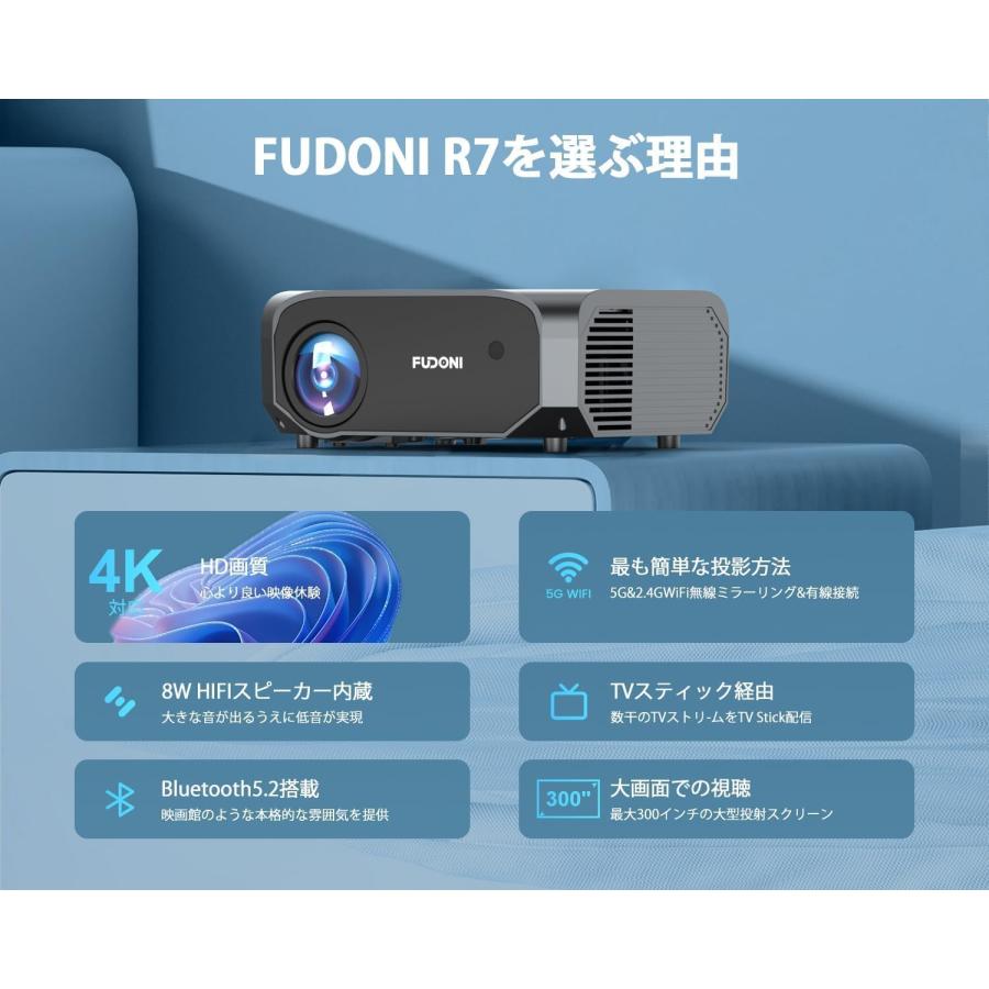 プロジェクター 小型 家庭用 最新進化 4K対応 高輝度 24000LM 1080P