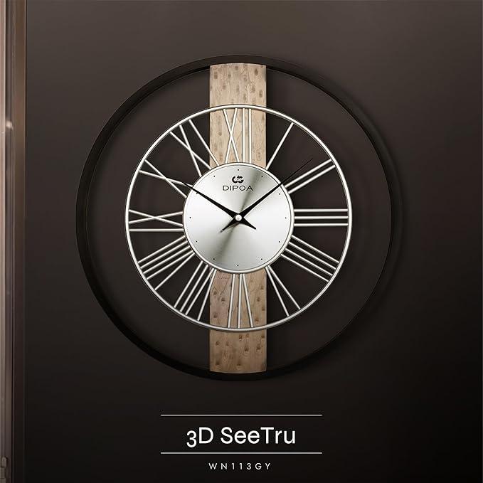 掛け時計 おしゃれ 木製 壁掛け時計 40cm 大きめ レトロ 欧州 ドイツ