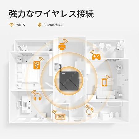 N150より速い ミニPC 3550H 4コア8スレッド 最大3.7GHz 8GB DDR4 RAM 256GB SSD 一体型PC WiFi 5/BT 5.0/2*RJ45 LAN 1000M/3*USB3.2/USB-C/DP/HDMI_6