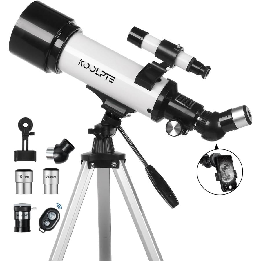 【10月限定価格】天体望遠鏡 子供 初心者 てんたいぼうえんきょう ぼうえんきょう 70mm大口径400mm焦点距離 望遠鏡 天体観測 初心者 ランキング 星座 スマホ撮影 正像天頂ミラー 軽量 伸縮式三脚 Amazon.co.jp: MEEZAA 天体望遠鏡 子供 初心者 望遠鏡 てんたいぼう