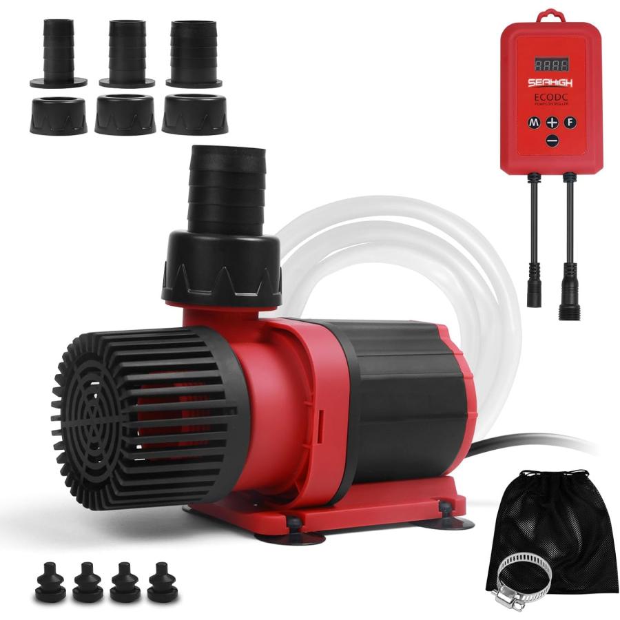 水中ポンプ 排水ポンプ 循環ポンプ 吐出量6000L/H 最大揚程4.5M 45W