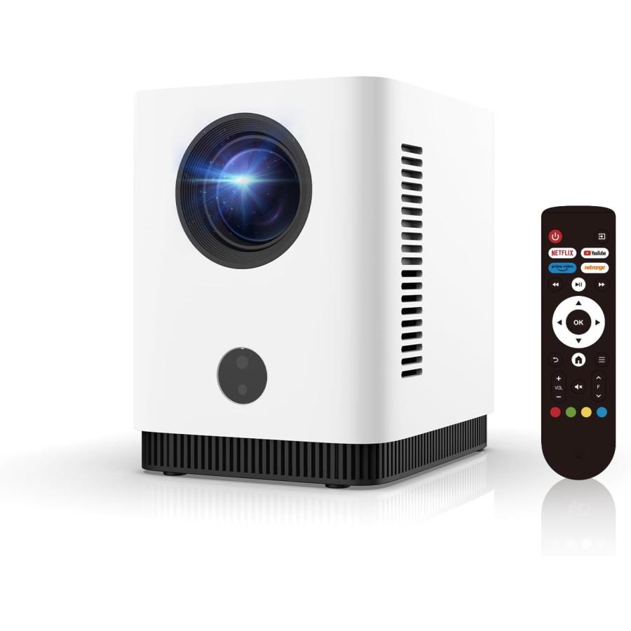 プロジェクター 1080PフルHD 220ANSIルーメン高輝度 Wi-Fi6搭載・Dolby