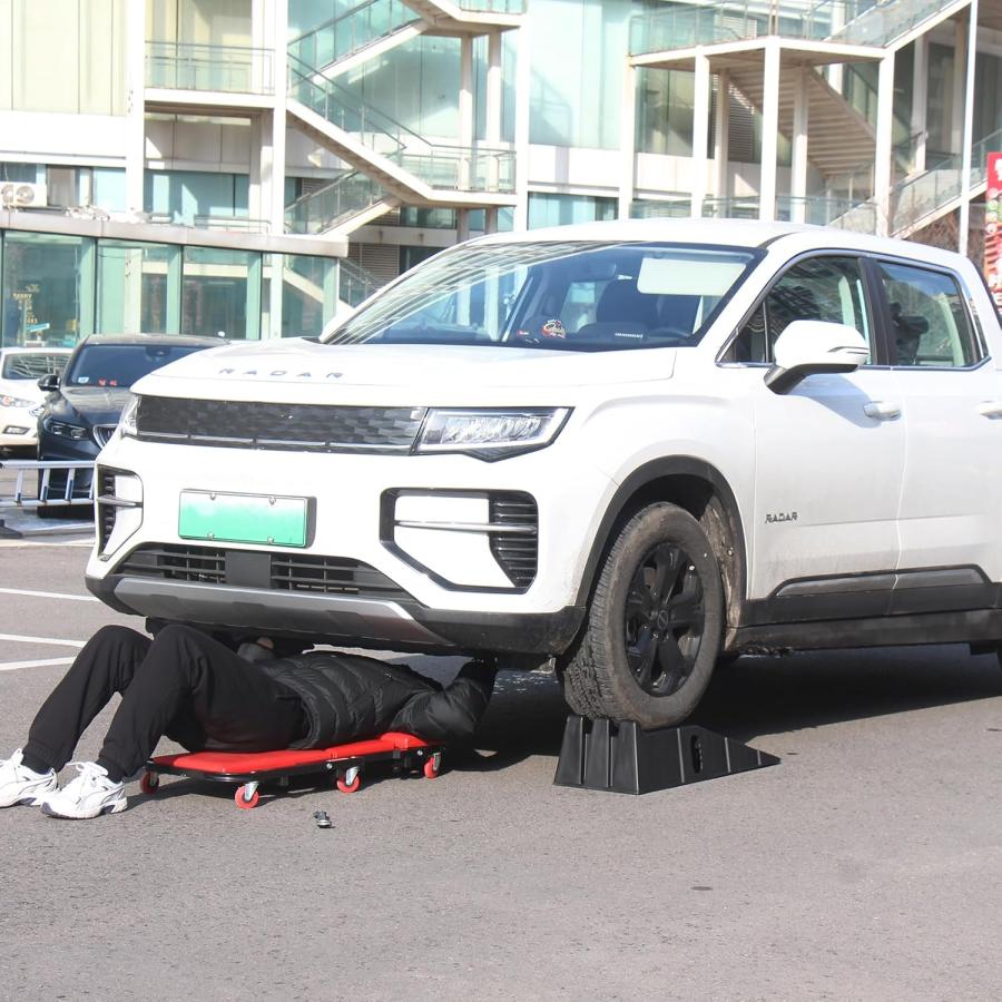 カースロープ タイヤスロープ 新しいスタッキング可能 整備用 油圧 