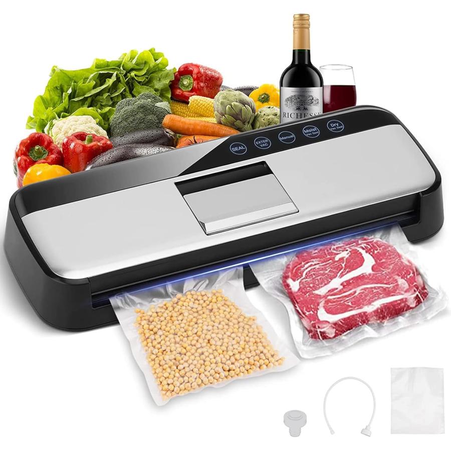 真空パック機 家庭用 自動 乾湿対応 85Kpa 業務用 全自動 真空