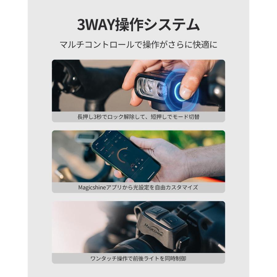 Hori 1300 自転車 ライト ロードバイクライト ロービーム ハイビーム