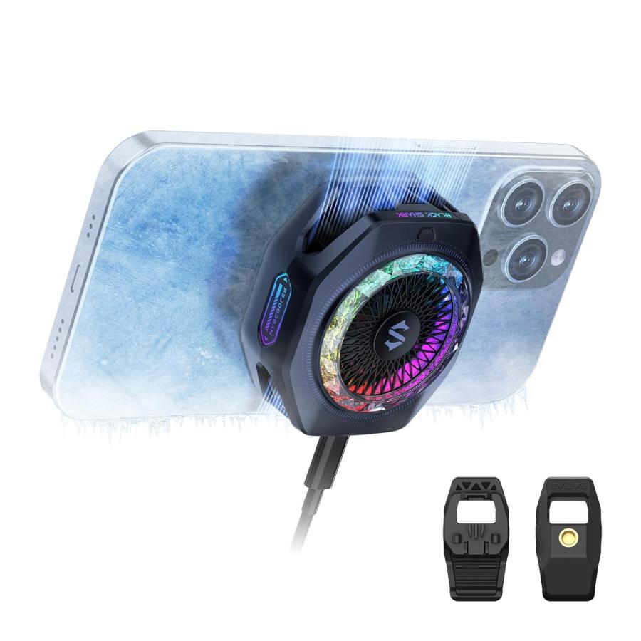 マグネット式スマホクーラー 5 Pro｜18 個 アドレッサブル RGB LED