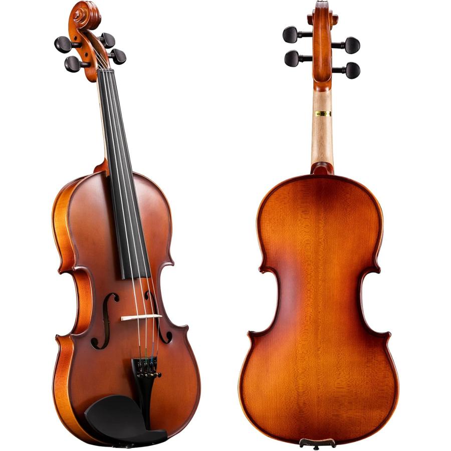 バイオリン フルサイズ4/4 艶消し 初心者入門セット ケース バイオリン