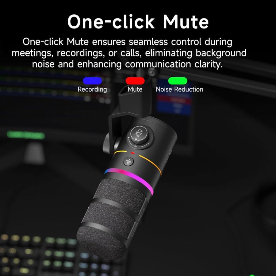 ダイナミックマイク USB/XLRデジタルとアナログデュアル出力