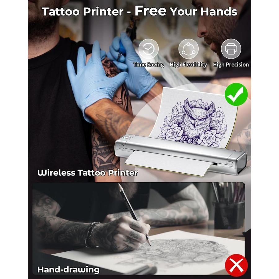 M08F 携帯モバイルプリンタコピー機 家庭用portable 熱転写 プリンター