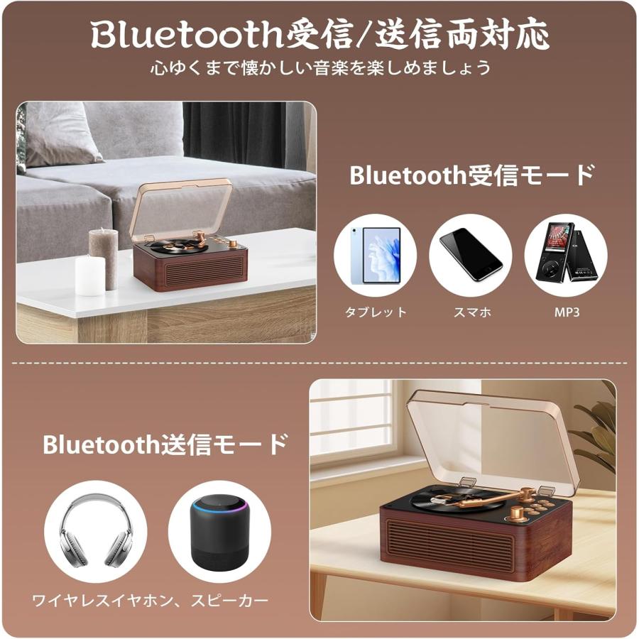 CDプレーヤー Bluetooth 受信/送信 cdラジカセ CDプレイヤー