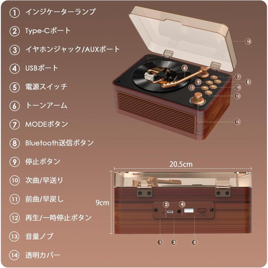 CDプレーヤー cdラジカセ Bluetooth 受信/送信 スピーカー内蔵 卓上＆壁掛け式 CDプレイヤー 電池内蔵 USB充電式 1台多役 CD/FM/USB対応 A-Bリピート再生 音楽再生/語学学習/胎児教育 日本語説明書付き(ホワイト） CDプレーヤー Bluetooth 受信/送信 cdラジカセ CDプレイヤー
