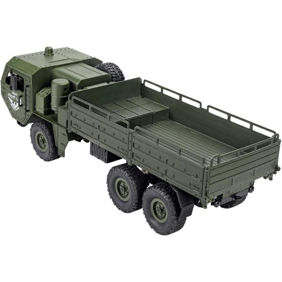 ラジコンカー ミリタリーオフロードカー 軍用トラック RC 2.4Ghz 6WD 6