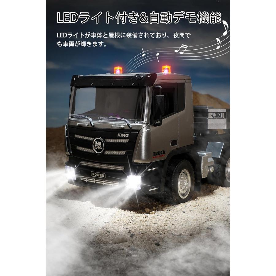 【新品】重機運搬トレーラー ラジコン 鉄製！リアルサウンド＆LEDライト搭載 m67619562012_1.jpg?1748676442