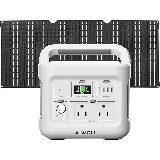 Generator 400 355Wh ポータブル電源 40W ソーラーパネル 1枚 2点