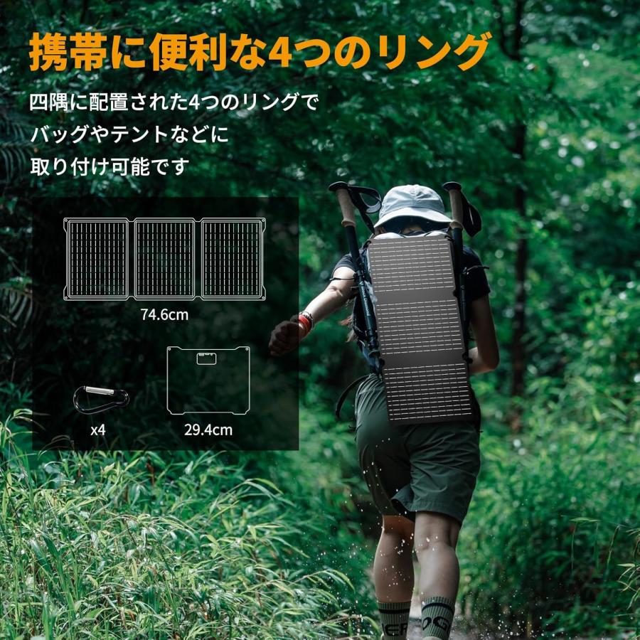 Generator 400 355Wh ポータブル電源 40W ソーラーパネル 1枚 2点