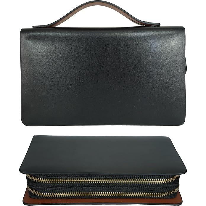 5pb2953】ルイヴィトン 長札入れ タイガ ポルトシェキエカルトクレディ